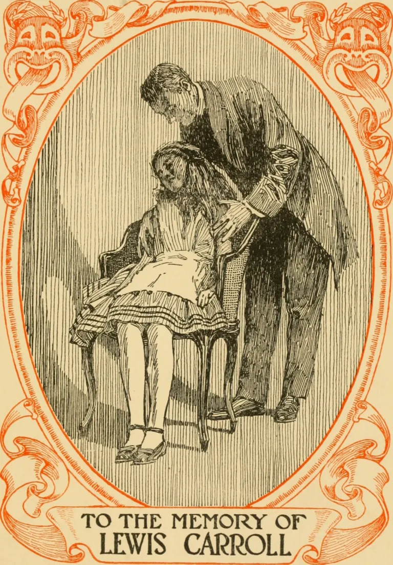 Illustration from a 1915 stage production of Alice in Wonderland
