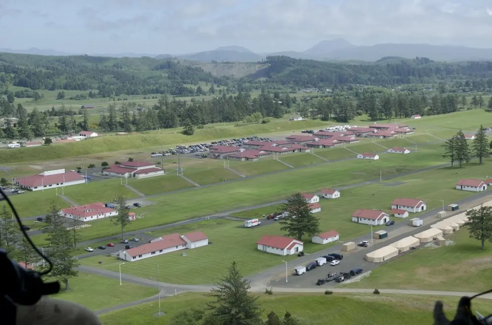 Camp Rilea Armed Forces Training Center near Warrenton, Oregon