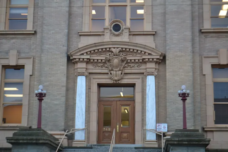 The Clatsop County Courthouse in Astoria, Oregon