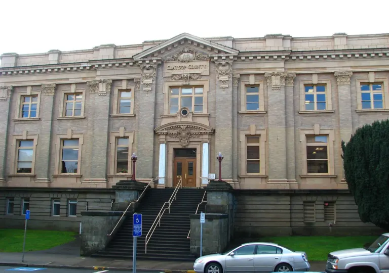 The Clatsop County Courthouse in Astoria